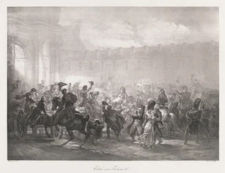 Entrée des Tuileries, début du 19e siècle