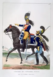 Uniforme des gendarmes d