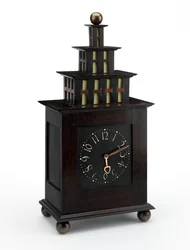 Horloge, 1903-06 (ébène et ivoire)