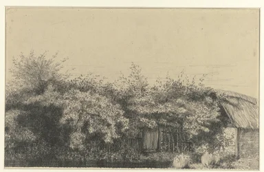 Ferme couverte de végétation, Normandie