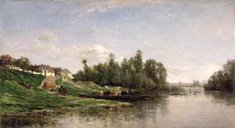 Scène de rivière