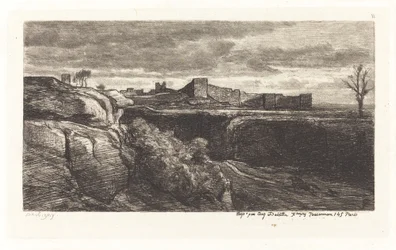 Ruines du château de Crémieux