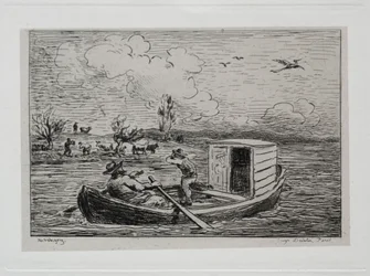 Le voyage en bateau : Le Mot de Cambronne La dispute, 1861