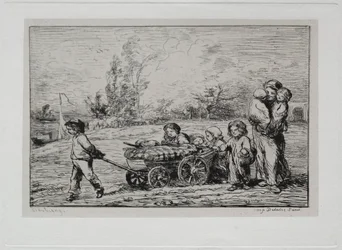 La promenade en bateau : Emménagement dans Le Botin, 1861