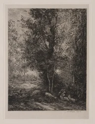 Le Berger et la Bergère, 1874