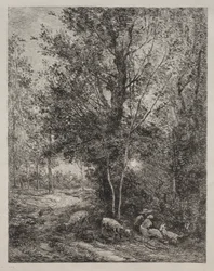Le Berger et la Bergère, 1874