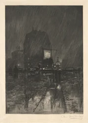 Une nuit pluvieuse, Madison Square