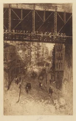 Rue des Cerisiers, N.Y.