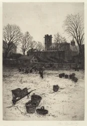 Sans titre (Scène de jardin)