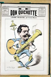 Couverture de Le Don Quichotte, numéro 474, Satirique en couleurs