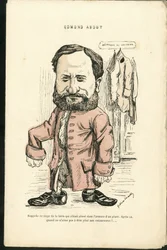 Illustration de Charles Gilbert-Martin (1839-1905) dans « Grimaces contemporaines »