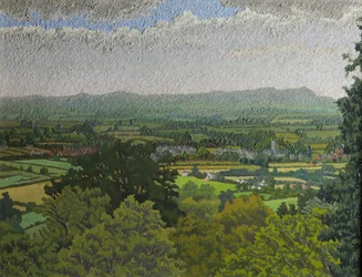 Les collines de Malvern, Worcestershire