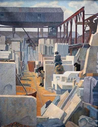 Les Maçons (huile)