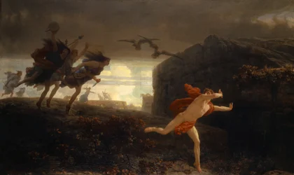 Penthée poursuivi par les Ménades, 1864