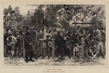 Les voilà!, le Derby, 1871, Sur le parcours