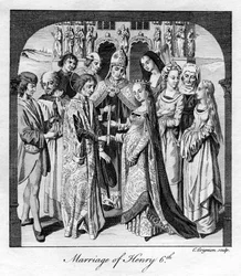 Mariage de Henri VI, 1445, XVIIIe siècle