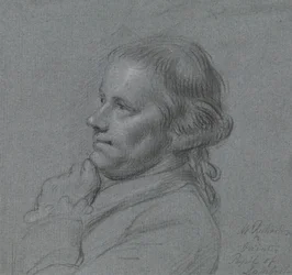 Étude de portrait de John Inigo Richards, R.A.