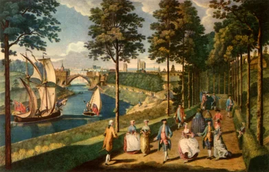 Vue de York, 1756