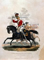 Soldat du Premier Régiment des Gardes de la Vie, de 