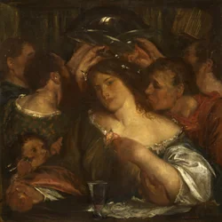 Tibulle dans la maison de Délia, vers 1900