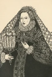 Portrait de la reine Elizabeth, 1931