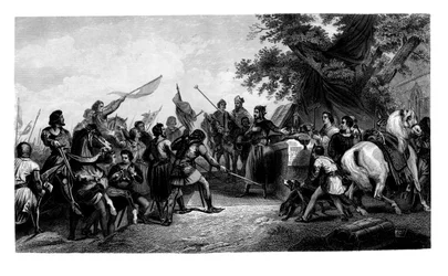 La Bataille de Bouvines, 27 juillet 1214, 1875