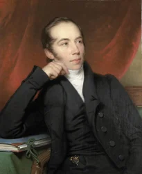 Portrait de Pieter Ernst Hendrik Praetorius, courtier, dessinateur et peintre. Président du conseil d