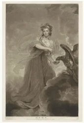 Portrait de Sophie Musters en Hébé