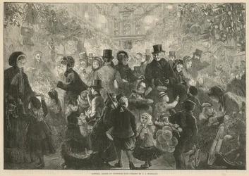 Arcade de Lowther à Noël