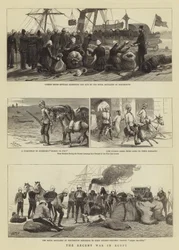 La guerre récente en Égypte