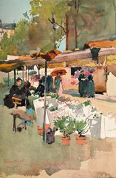 Marché aux fleurs Paris