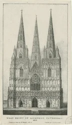 Cathédrale de Lichfield - Façade ouest