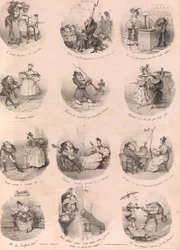 Douze Vignettes Satiriques Le Charivari, 10 décembre 1832, 1 décembre 1832