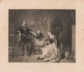 Signature du mandat de mort de Lady Jane Grey