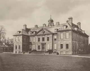 Belton House, Grantham, la Façade d