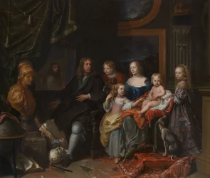 Everhard Jabach et sa famille