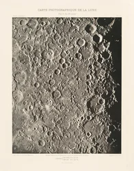 Carte photographique de la lune, planche III (Photographic Chart of the Moon, plate III),April 27