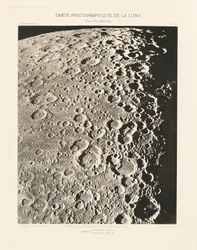 Carte photographique de la lune, planche IV (Photographic Chart of the Moon, plate IV),April 27