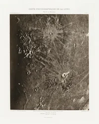 Carte photographique de la lune, planche XIV.A (Photographic Chart of the Moon, plate XIV.A),August 27