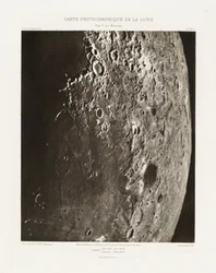 Carte photographique de la lune, planche XXI.A (Photographic Chart of the Moon, plate XXI.A),October 23