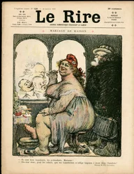 Couverture de "Le Rire", satirique en couleurs