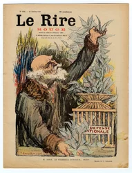 Couverture de "Le Rire rouge", satirique en couleurs