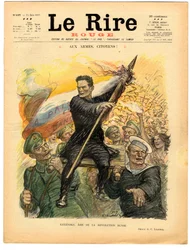 Couverture de « Le Rire Rouge », Satirique en couleurs