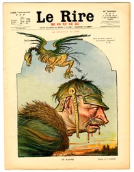 Couverture de "Le Rire rouge", Satirique en Couleurs
