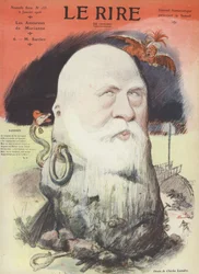 Ferdinand Sarrien, homme politique français. Illustration pour Le Rire