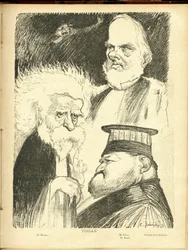 Illustration de Charles Leandre (1862-1934) dans Le Lire