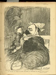 Illustration de Charles Leandre (1862-1934) dans Le Lire