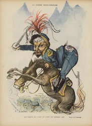 La guerre russo-japonaise. Illustration pour Le Rire