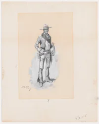 Blanco, pour Charles J. Steedman, Bucking the Sagebrush