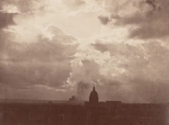Étude de nuages au-dessus du Panthéon, Paris